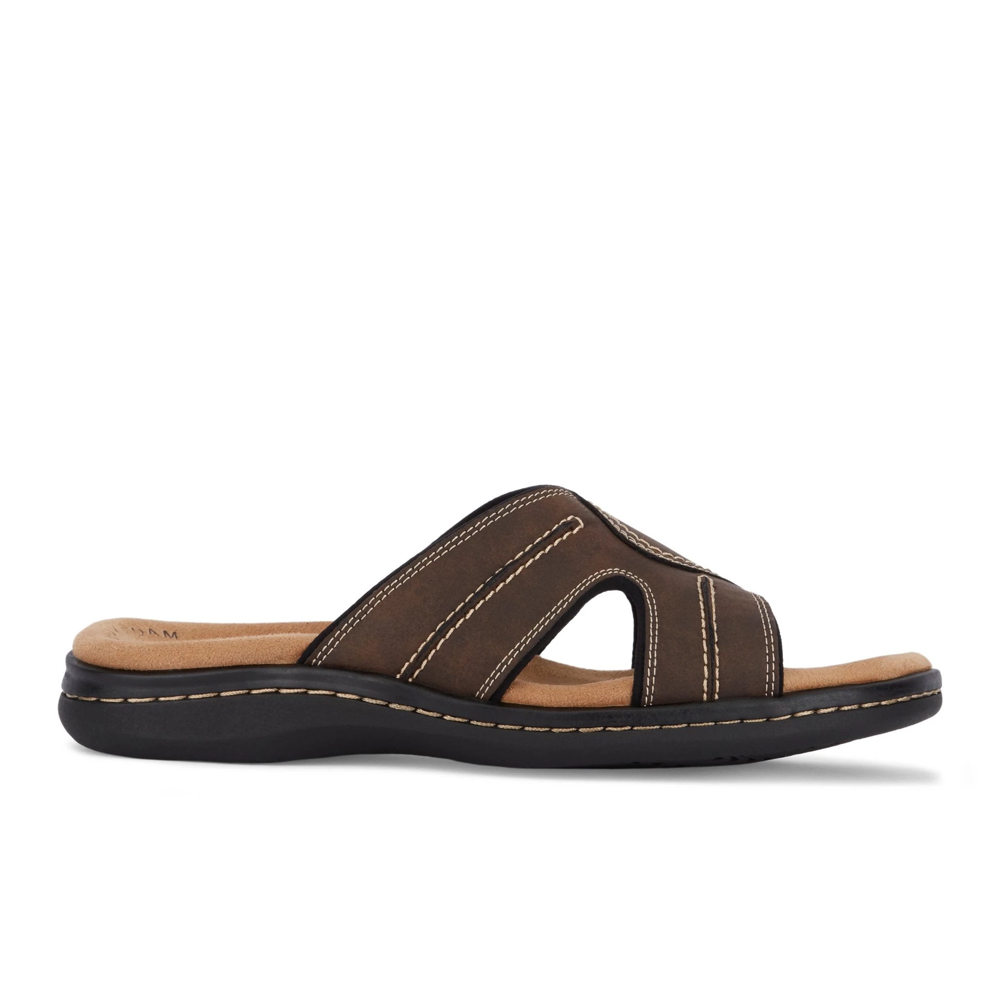 Sandalias Dockers Sunland - Cuero Genuino, Plantilla Acolchada (tacón 3cm, Fácil Deslizar)