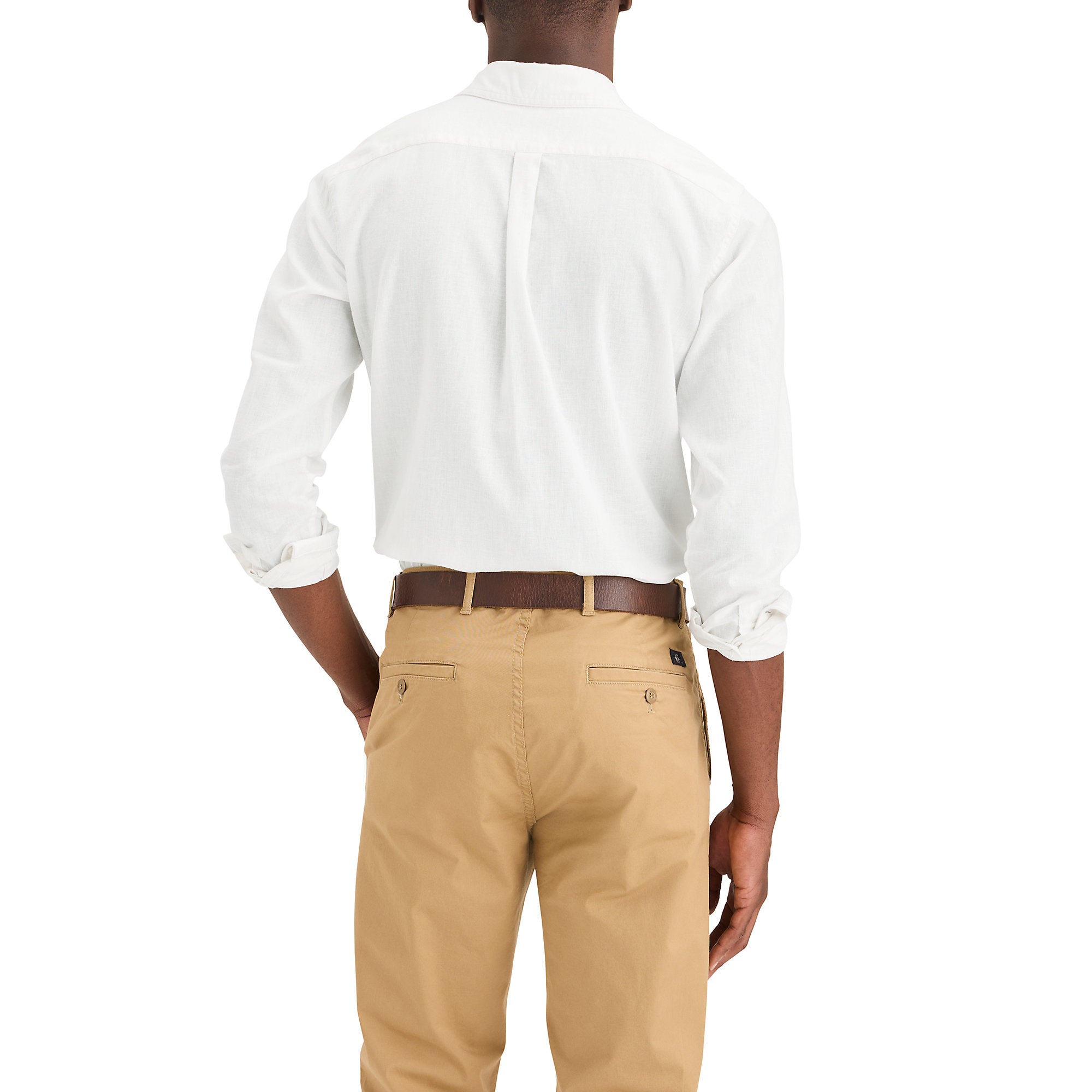 Camisa Dockers Mangas Cortas Lisa Para Caballeros by Dockers