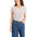 Camiseta Dockers Mangas Cortas Rayas Cuello V Para Damas