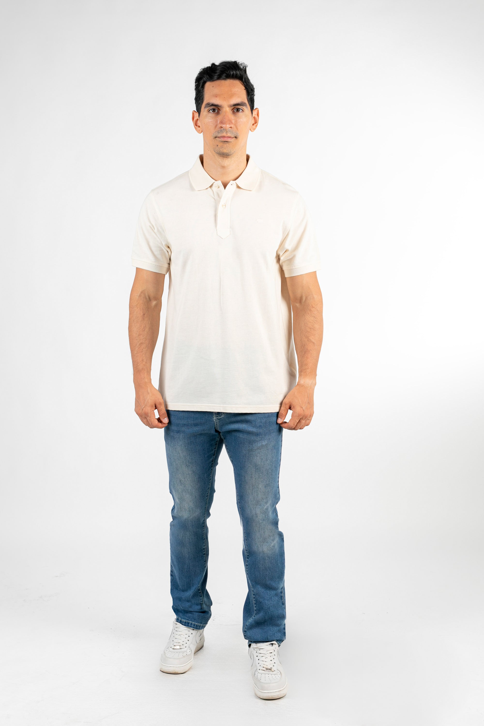 Poloshirt Oscar de La Renta Mangas Cortas Liso para Caballeros