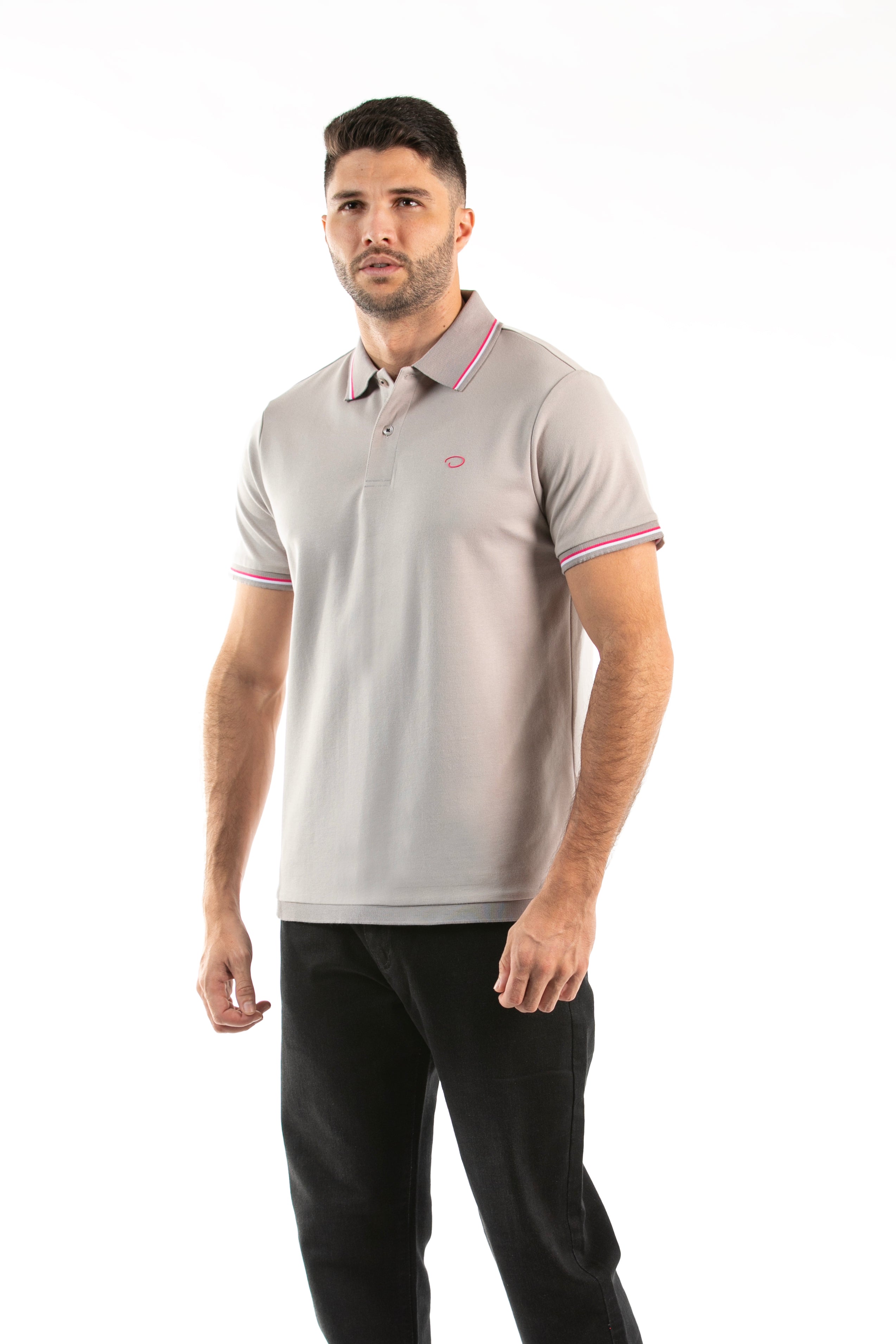 Poloshirt Oscar de La Renta Mangas Cortas Liso para Caballeros