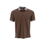 Poloshirt Oscar de La Renta Mangas Cortas Liso Toffe para Caballeros