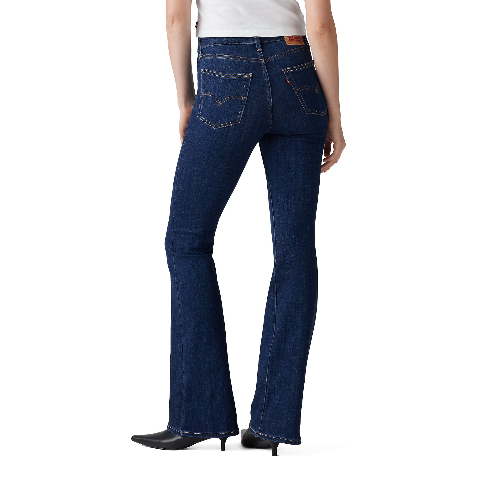 Pantalones Jeans Levis 726 Flare Para Damas by Levis