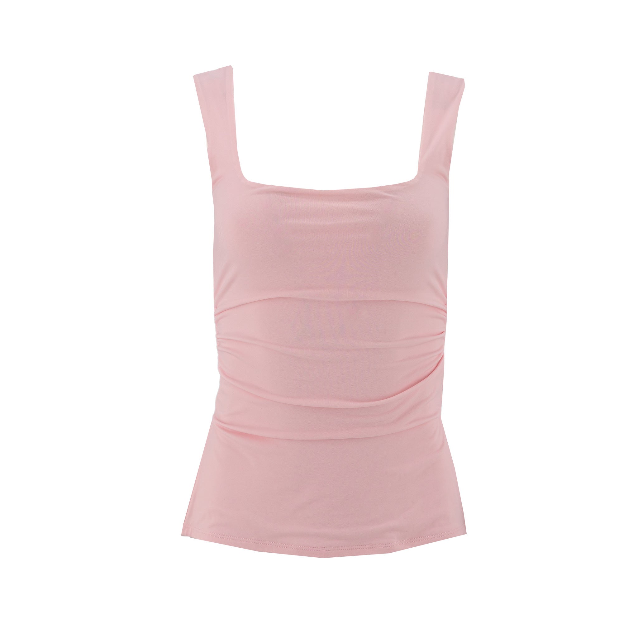 Blusa Madden Girl sin Mangas Lisa Ruche para Damas