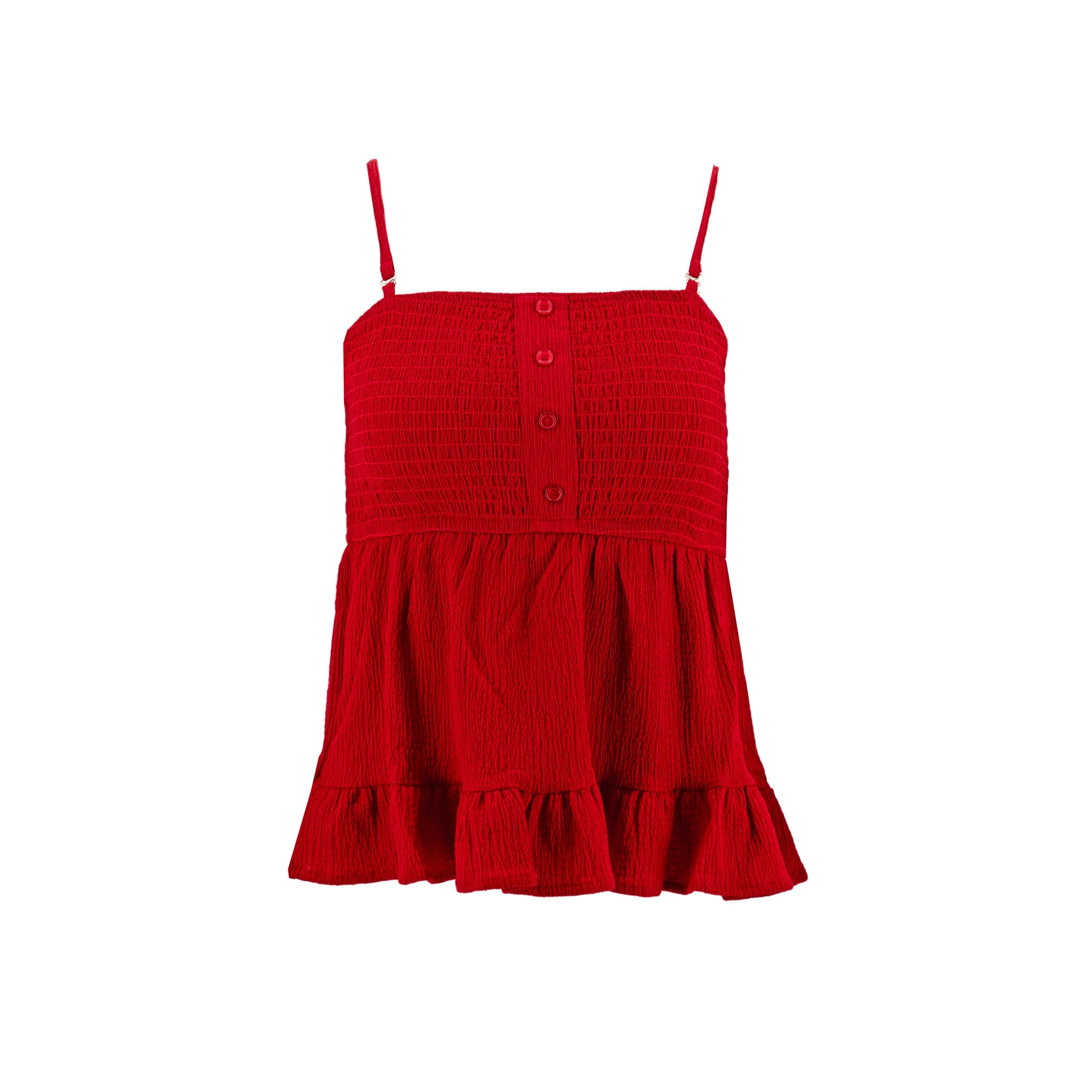 Blusa Madden Girl Tiros Ruches para Damas