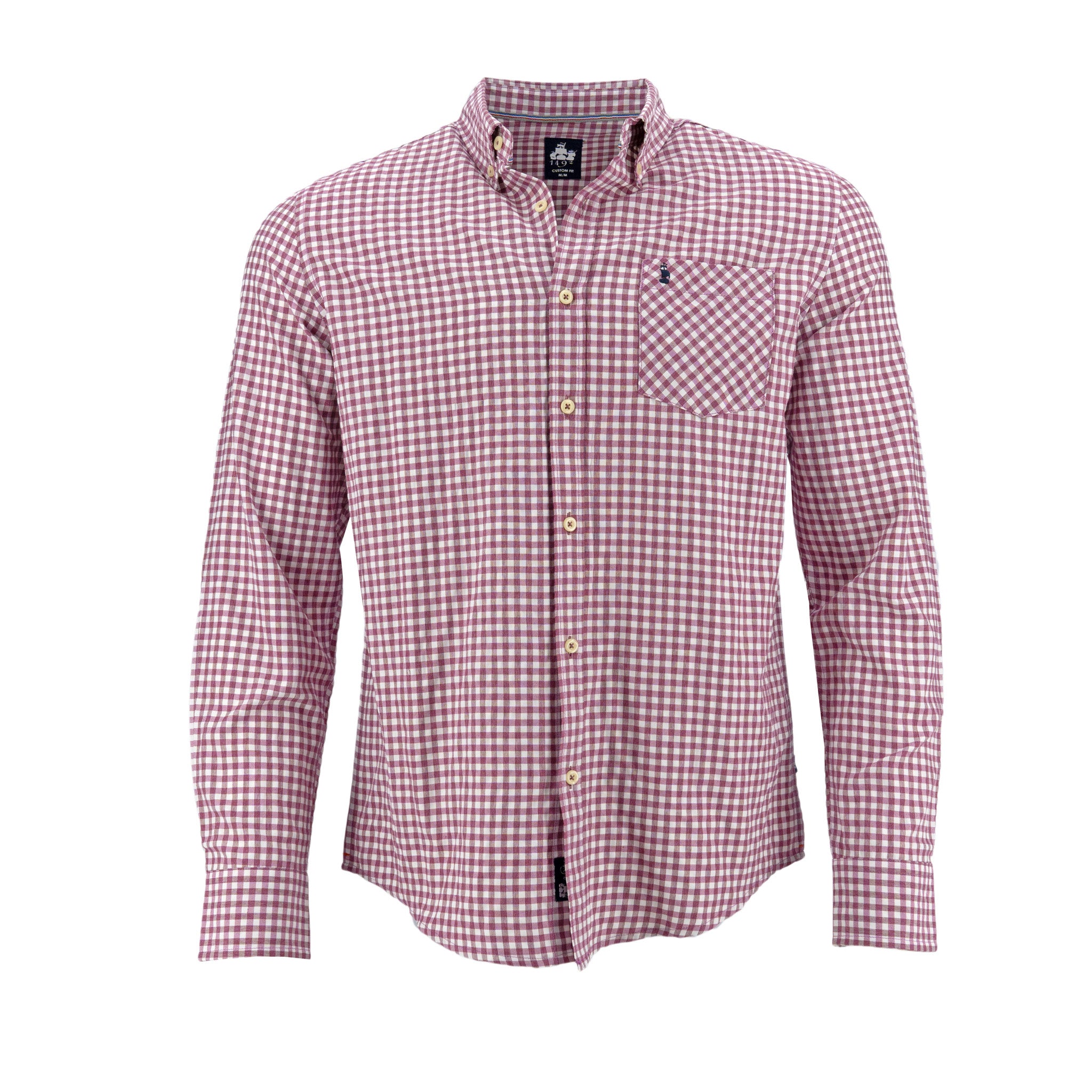 Camisa 1492 Mangas Largas Cuadros P/ Niños by 1492