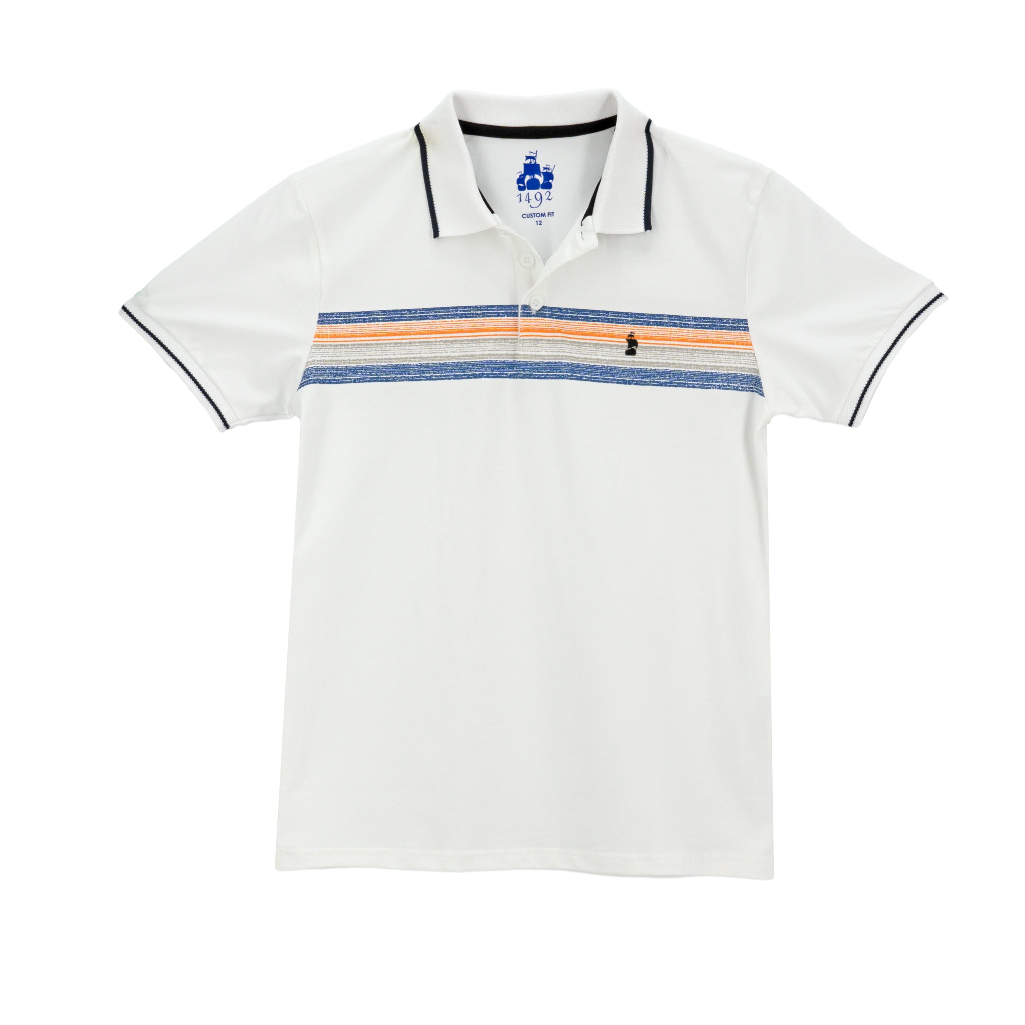 Poloshirt 1492 Mangas Cortas Rayas P/ Niños by 1492