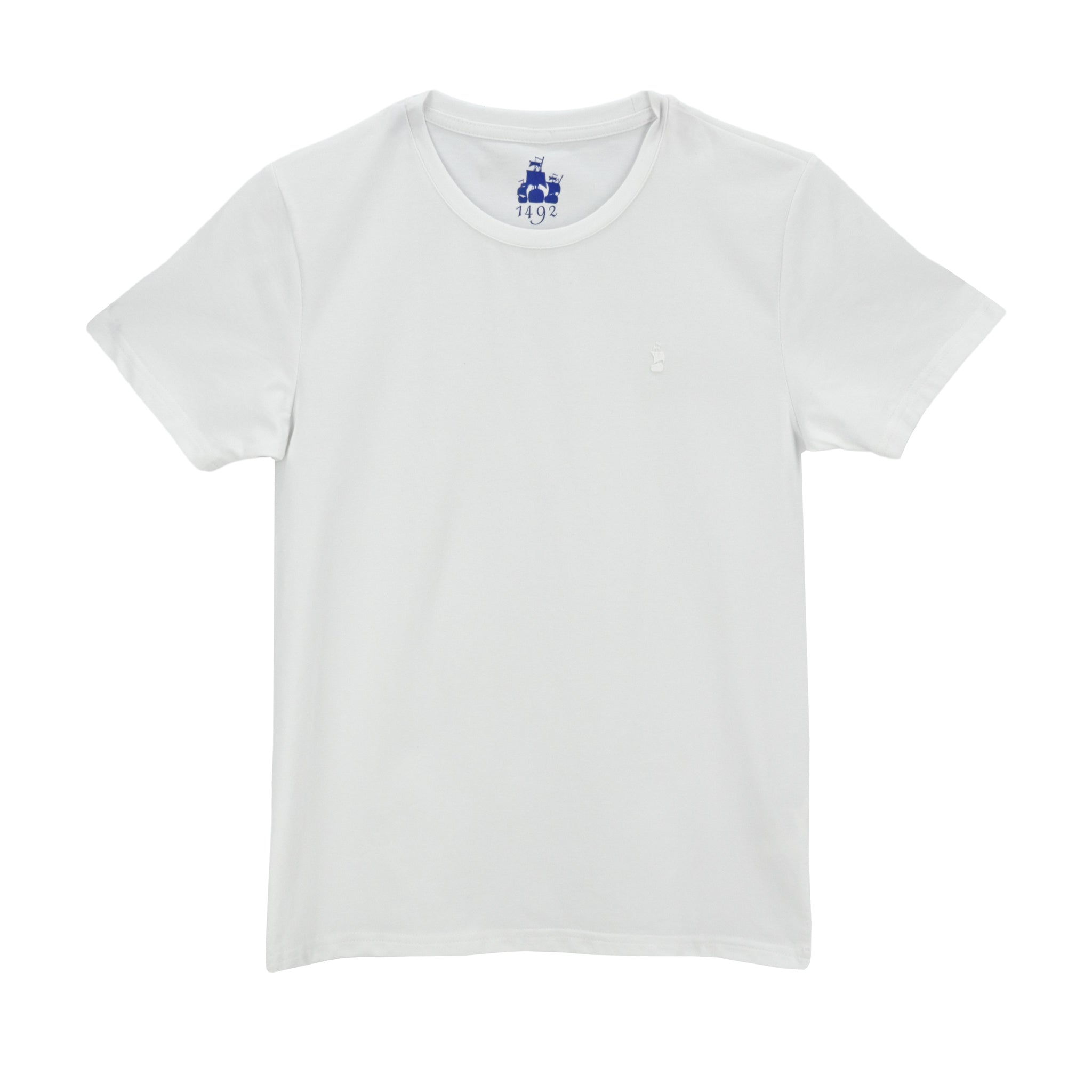 Camiseta 1492 Mangas Cortas Lisa Para Niños by 1492