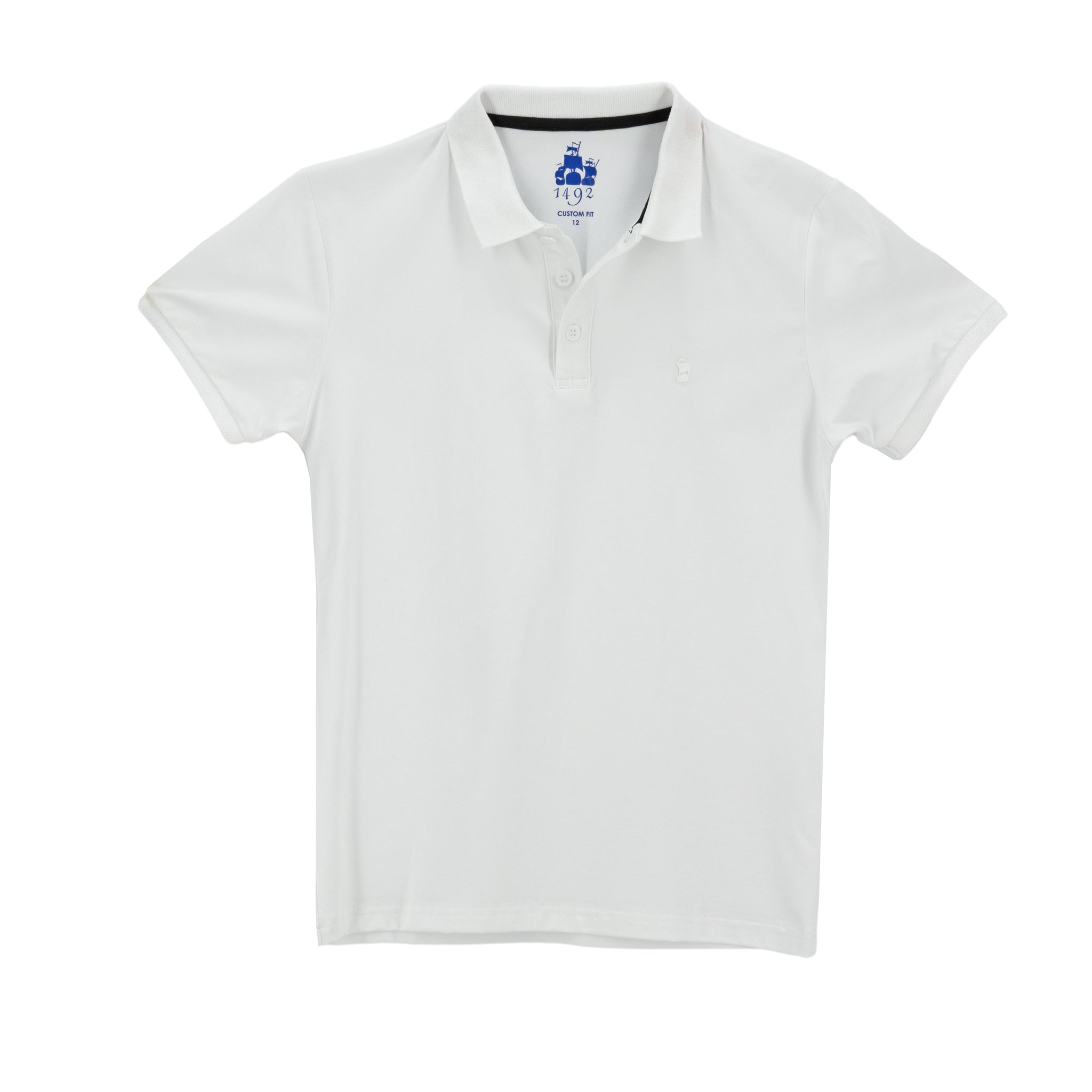 Poloshirt 1492 Mangas Cortas Liso Para Caballeros