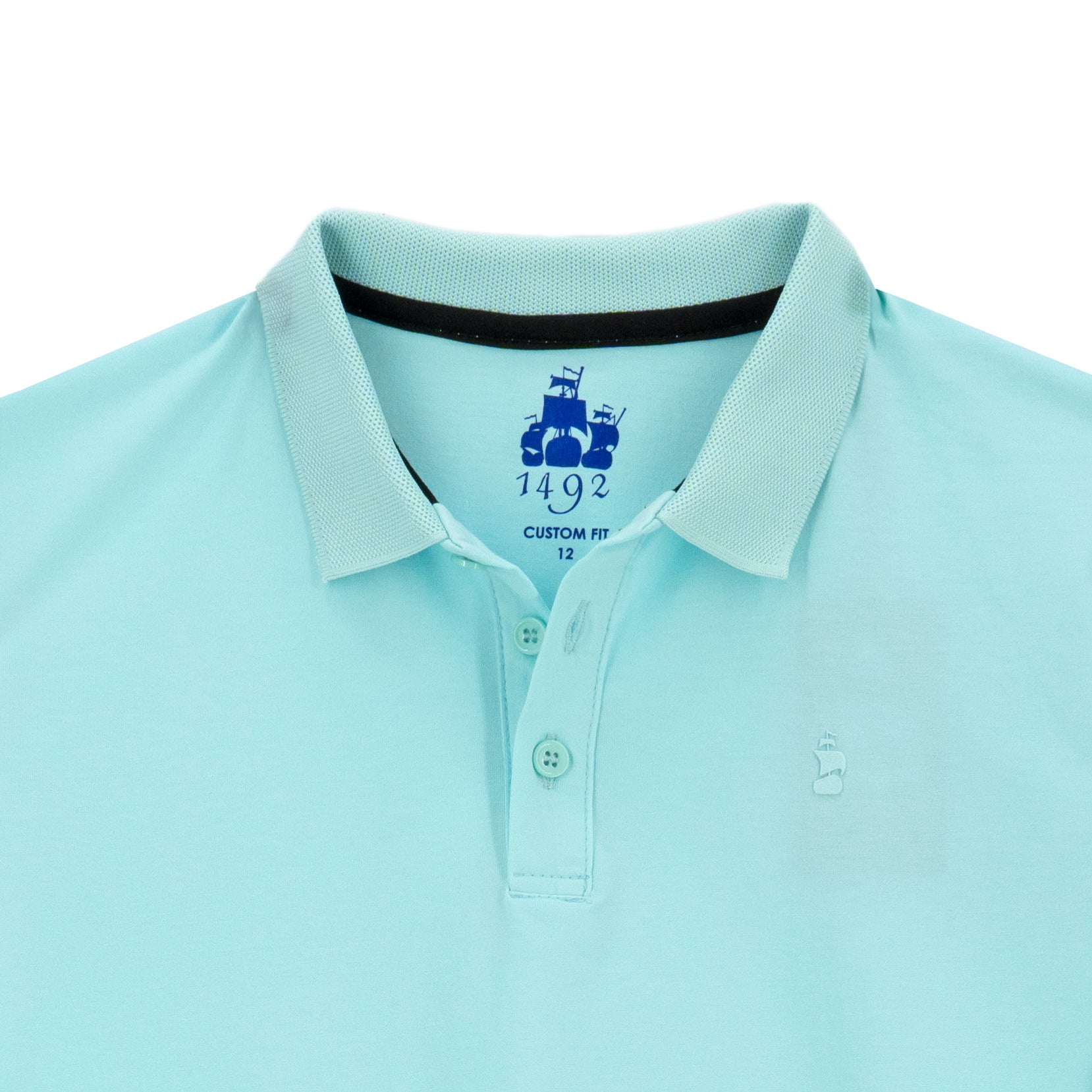 Poloshirt 1492 Mangas Cortas Liso Para Caballeros by 1492