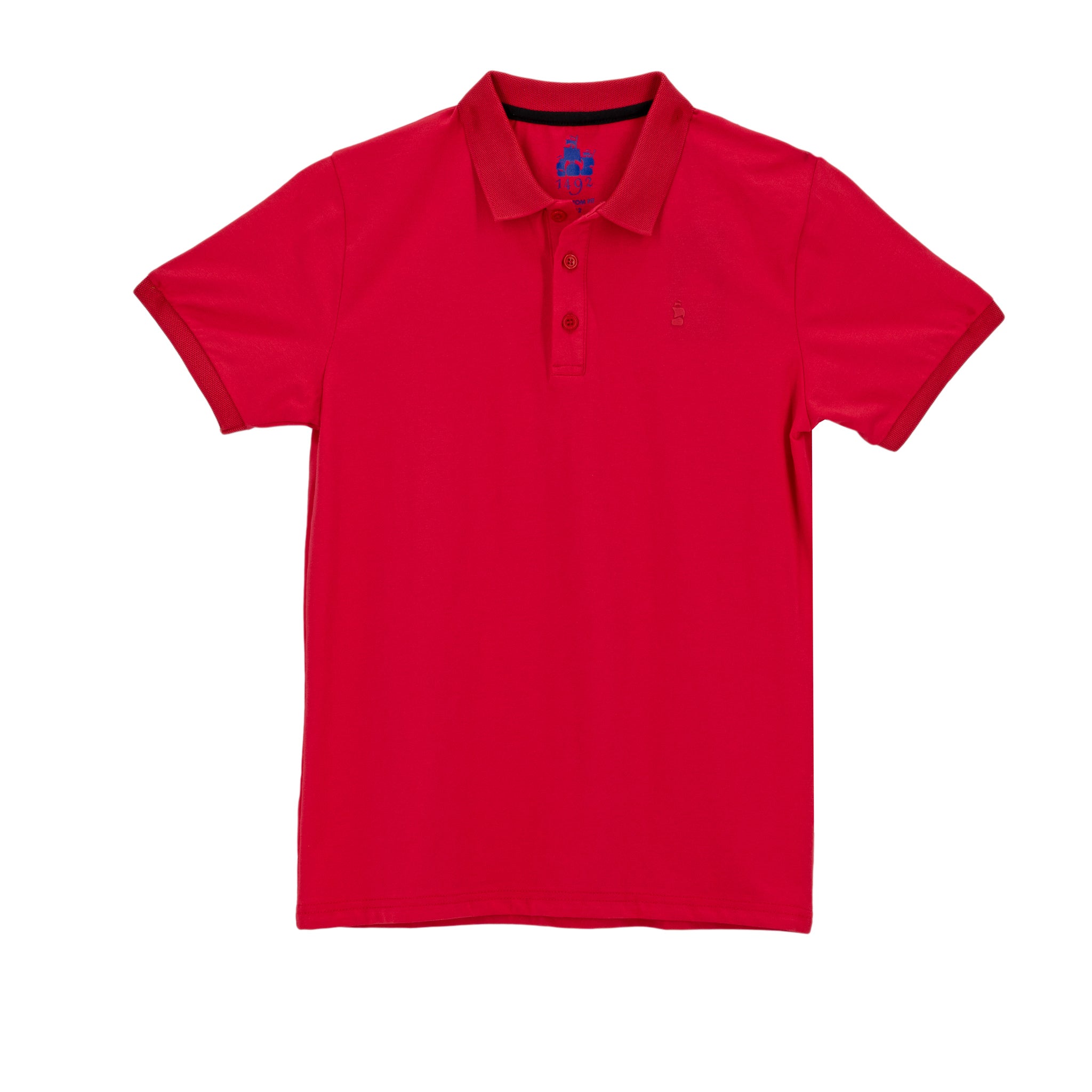 Poloshirt 1492 Mangas Cortas Liso Para Caballeros