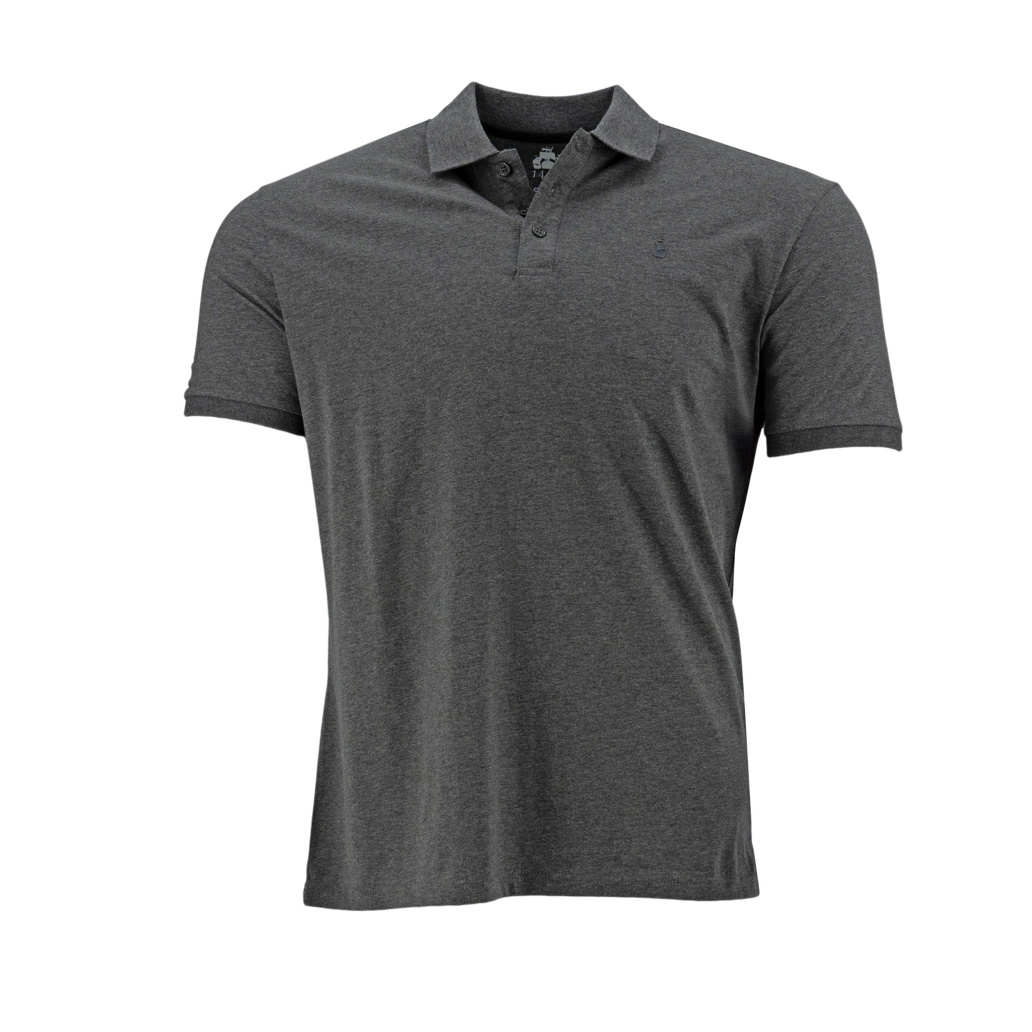 Poloshirt 1492 Mangas Cortas Liso Para Caballeros