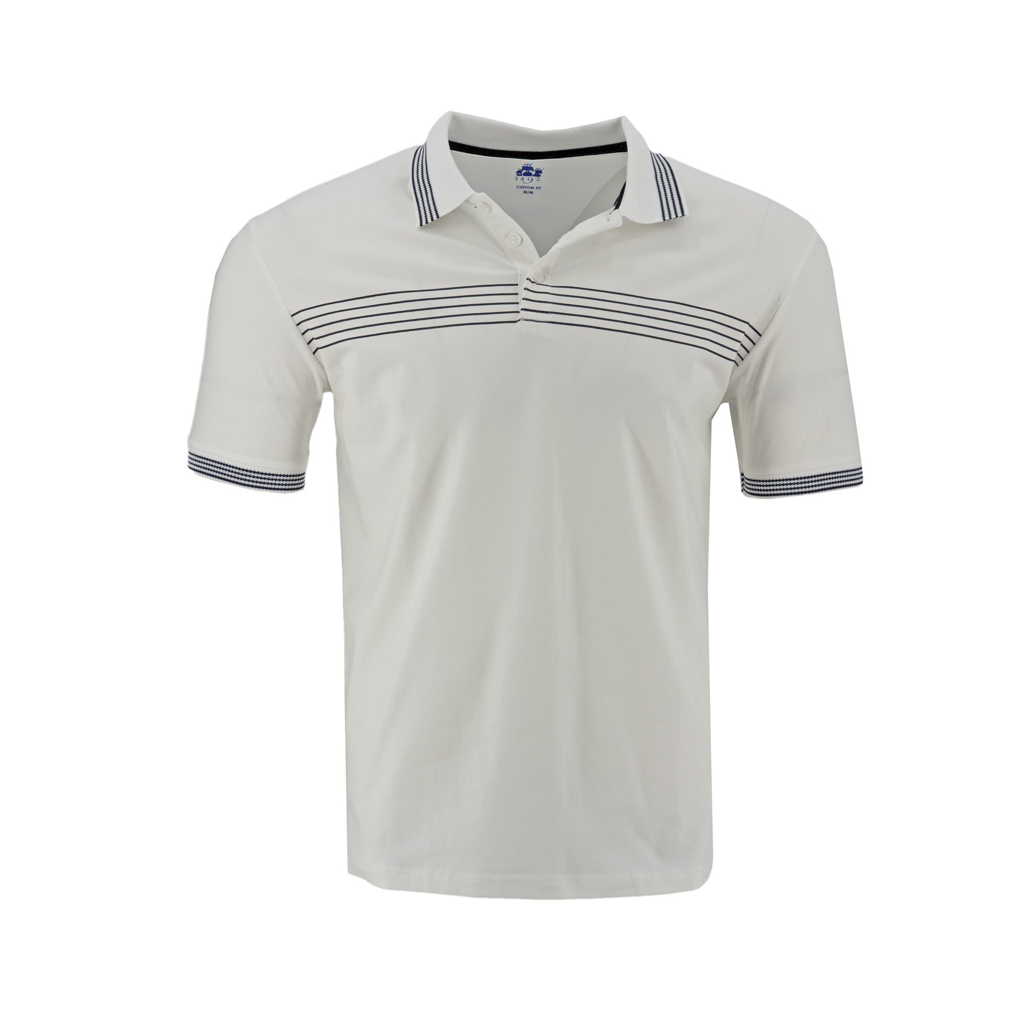 Polo 1492 Rayado de Mangas Cortas para Caballeros