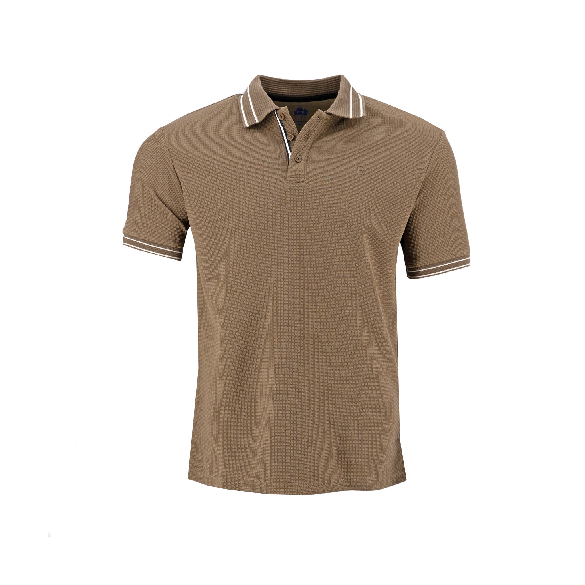 Poloshirt 1492 Liso de Mangas Cortas para Caballeros