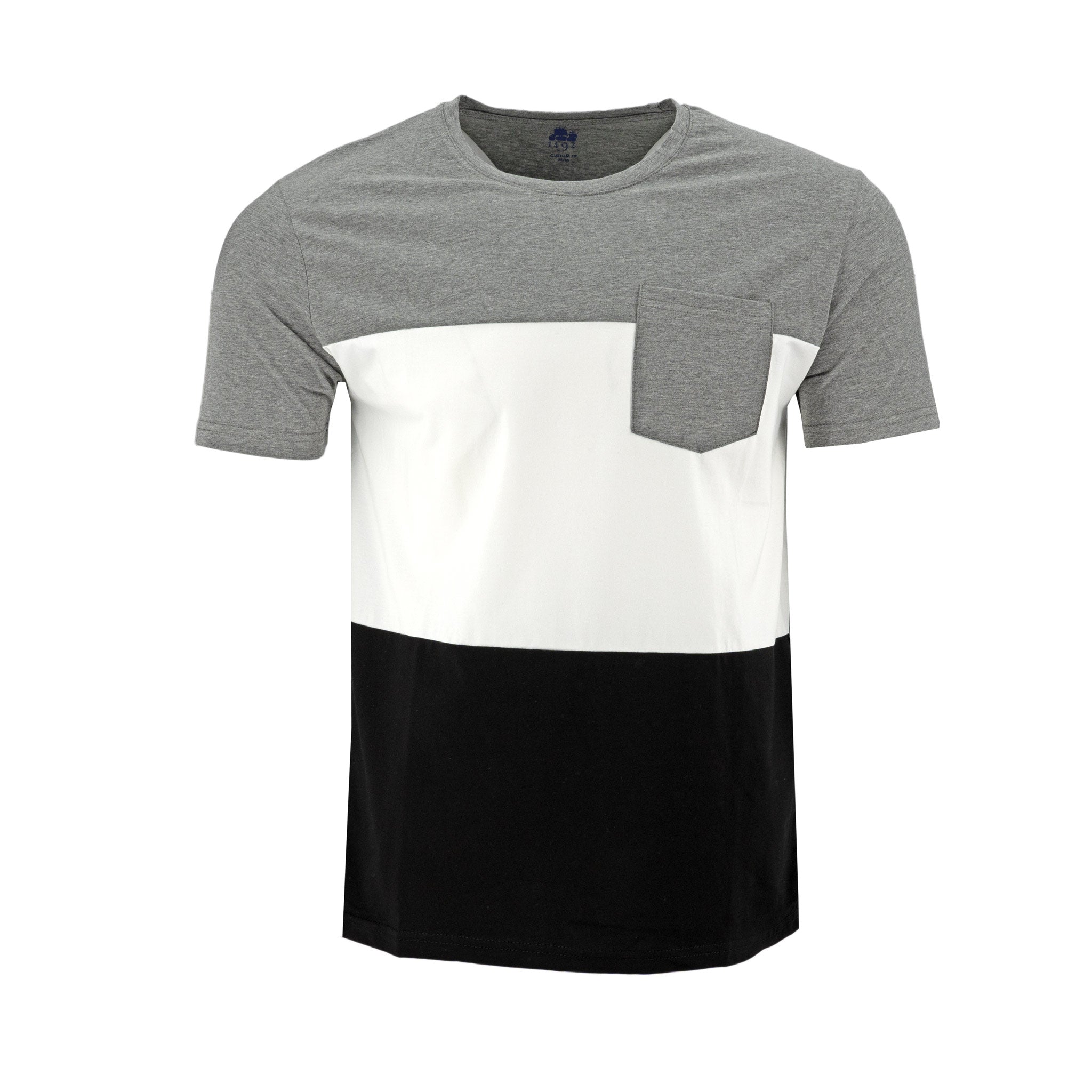 Camiseta 1492 Mangas Cortas Combinada para Caballeros
