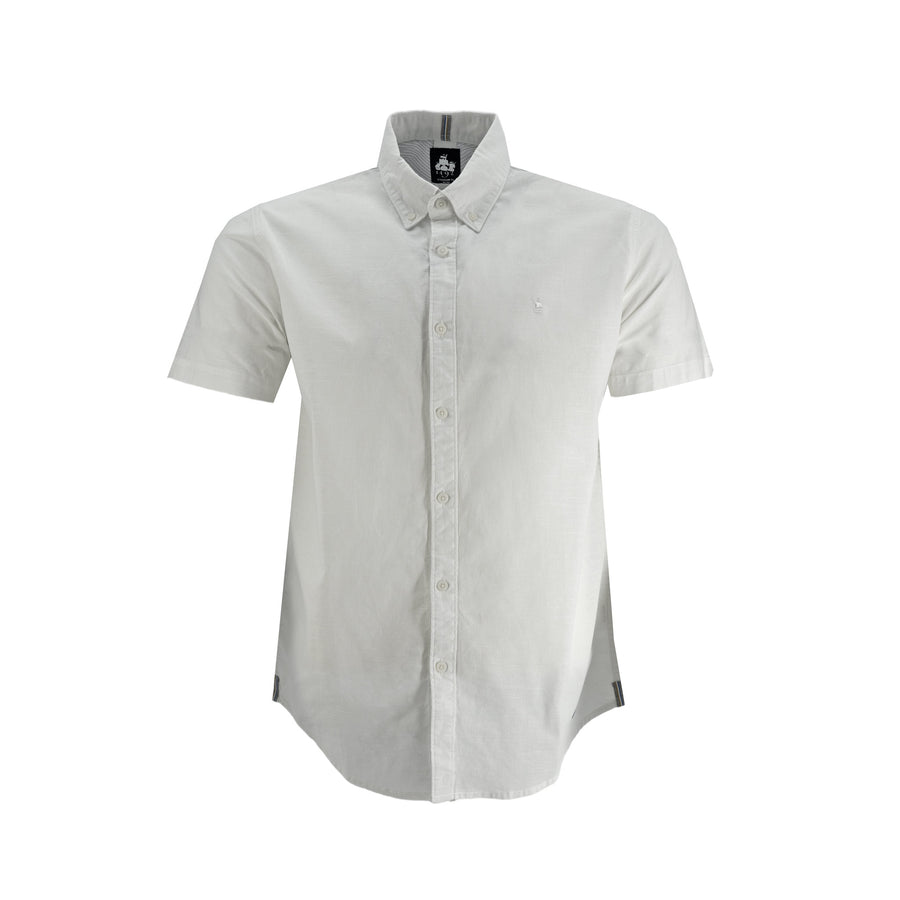 Camisa 1492 Mangas Cortas Lisa para Caballeros