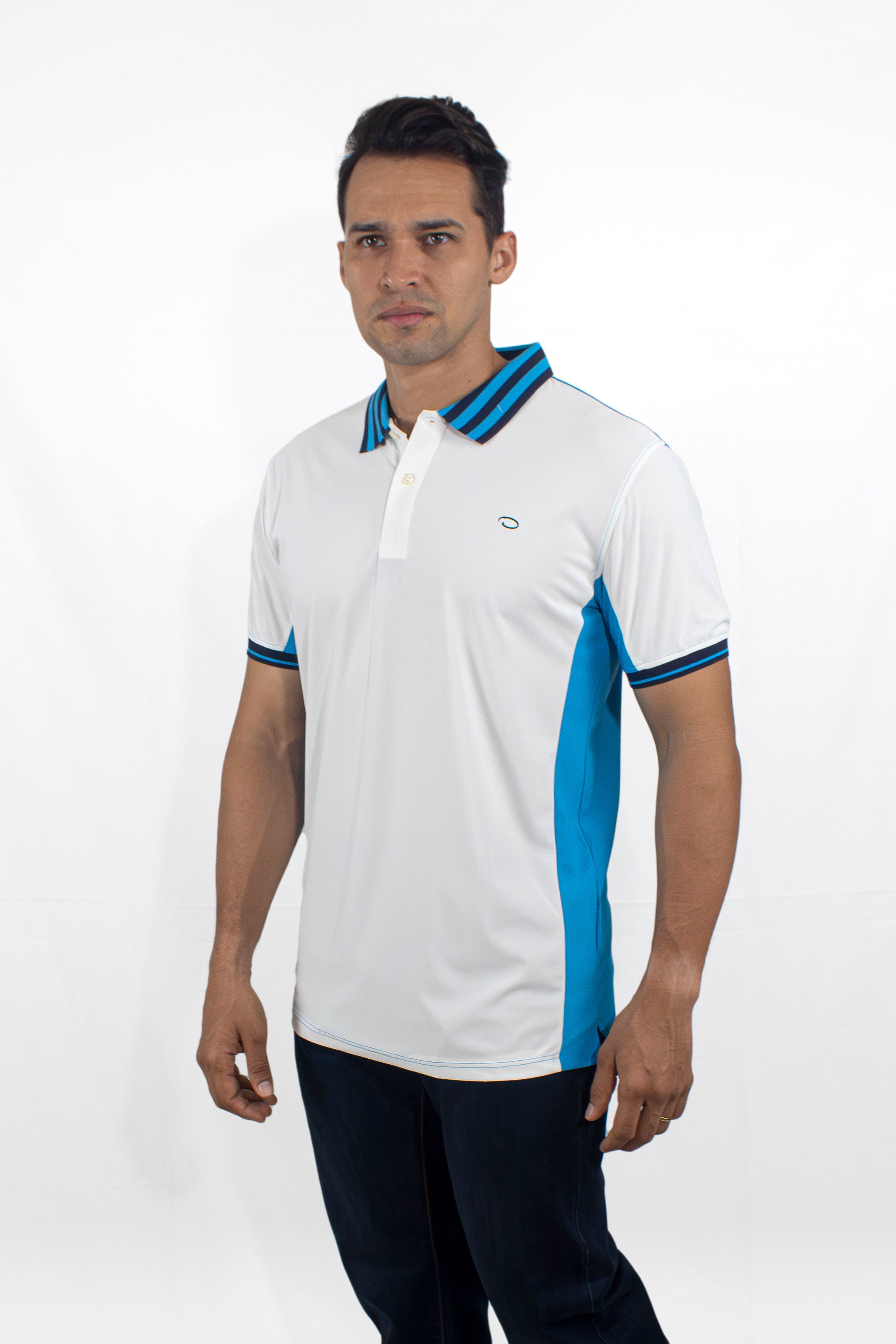 Poloshirt Oscar de La Renta Mangas Cortas Combinado para Caballeros