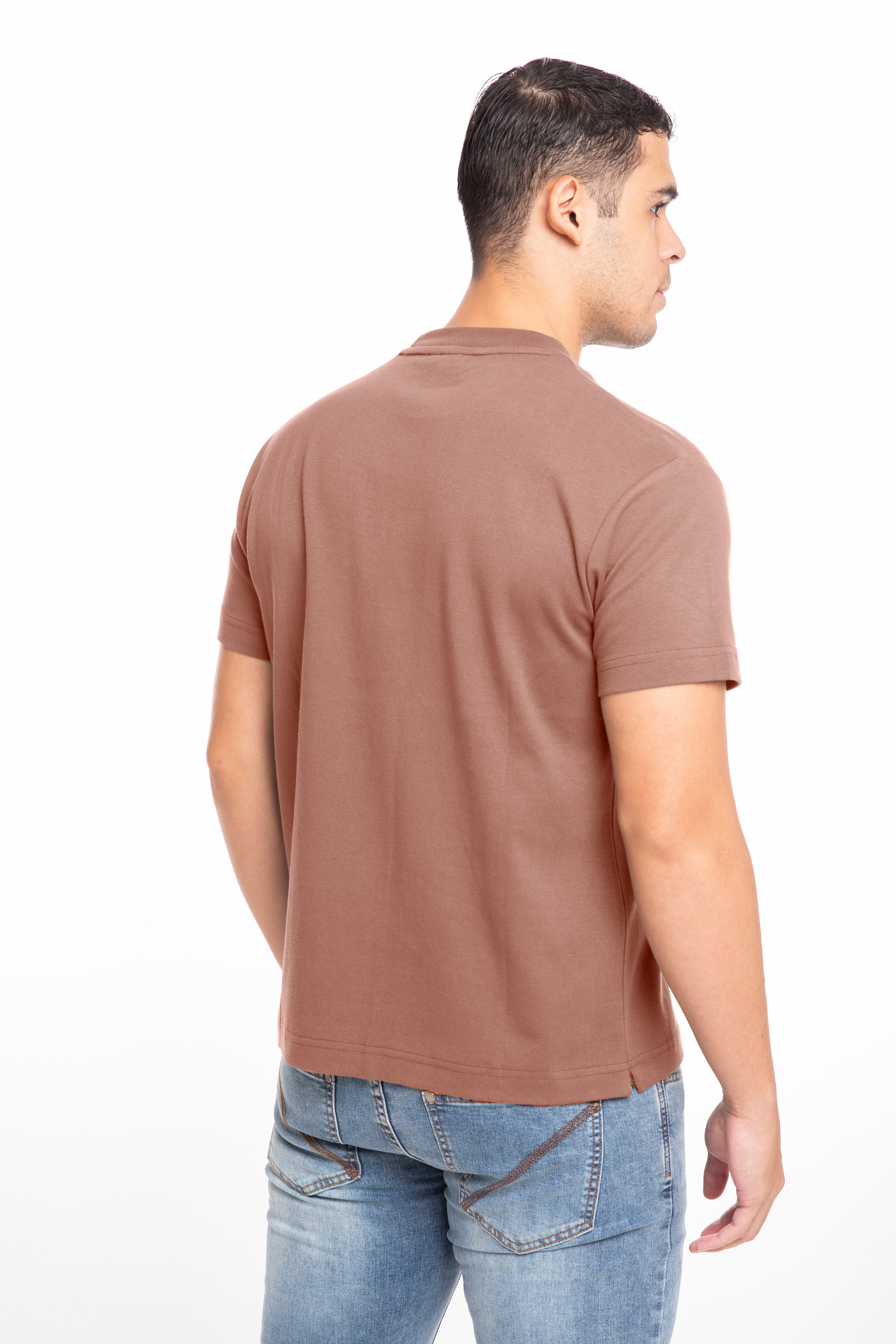 Camiseta Oscar de La Renta Mangas Cortas Lisa para Caballeros