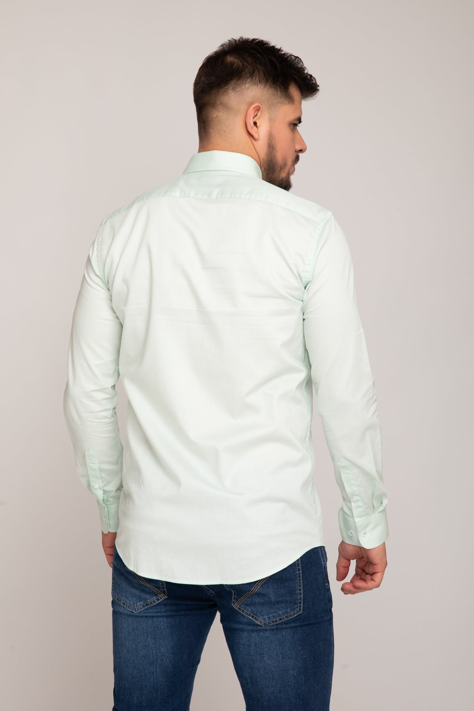 Camisa Oscar De La Renta Mangas Largas Lisa P/ Caballeros by Oscar De La Renta