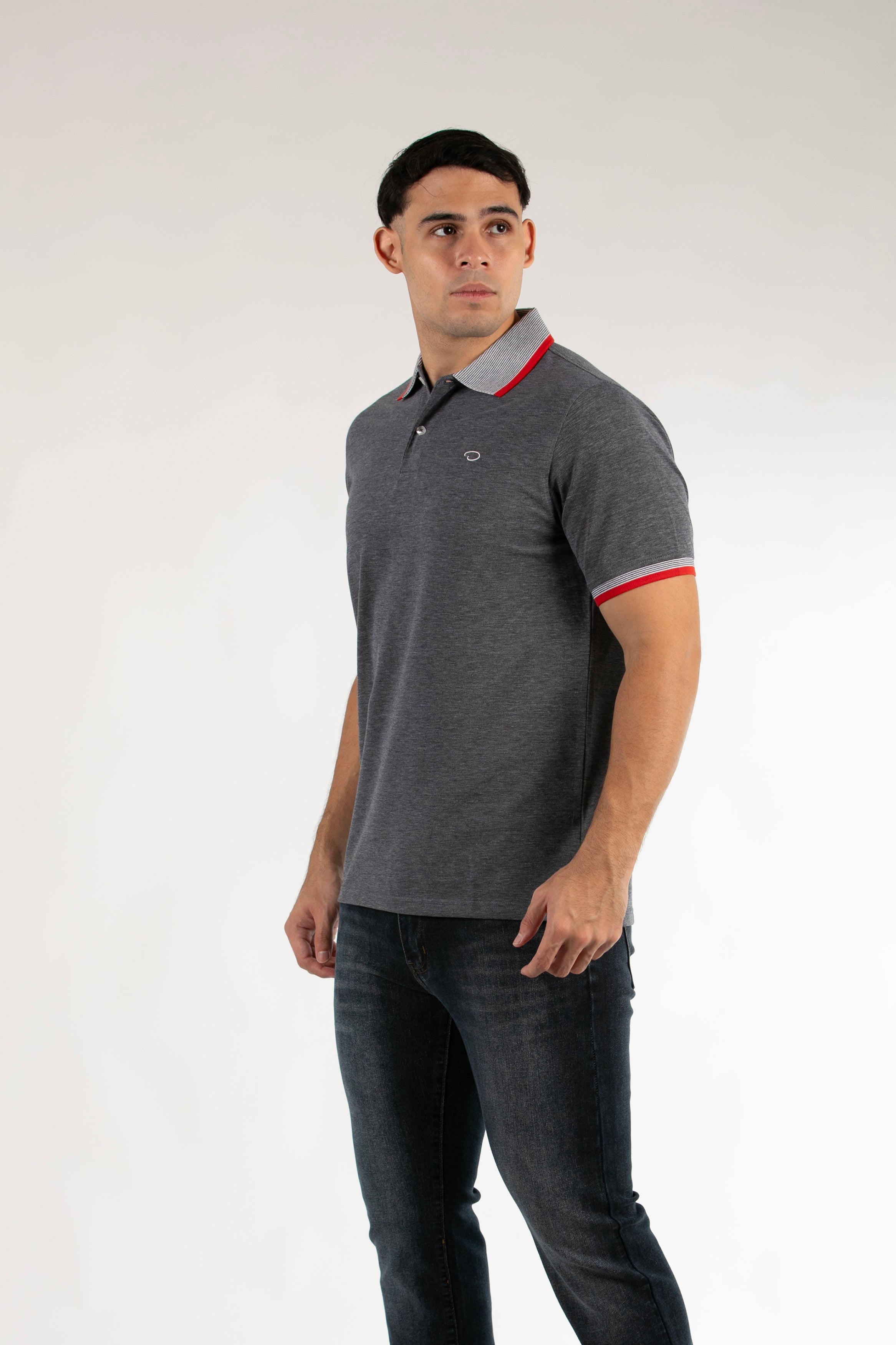 Poloshirt Oscar De La Renta Mangas Cortas Liso Para Caballeros