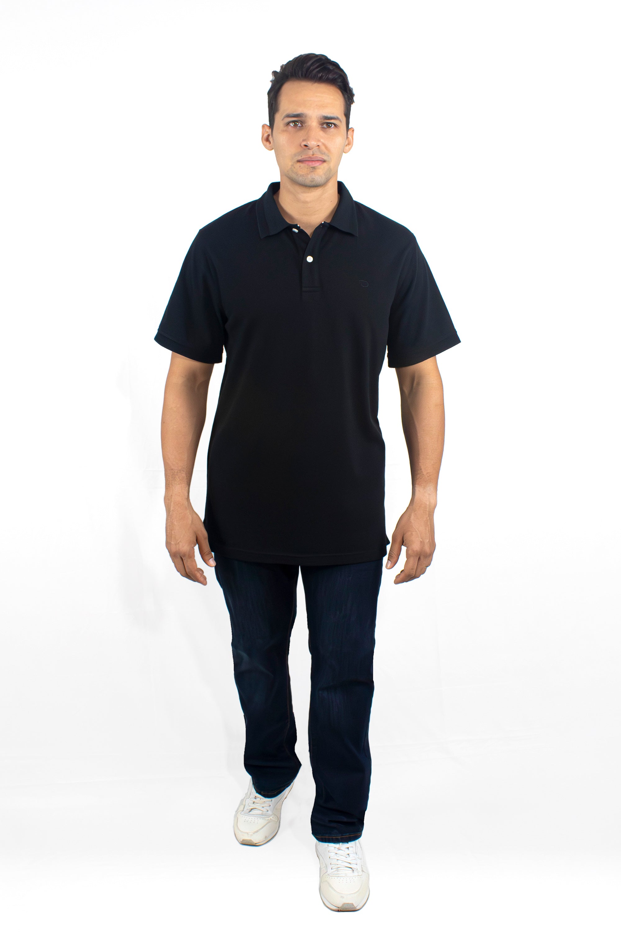 Poloshirt Oscar de La Renta Mangas Cortas Liso para Caballeros