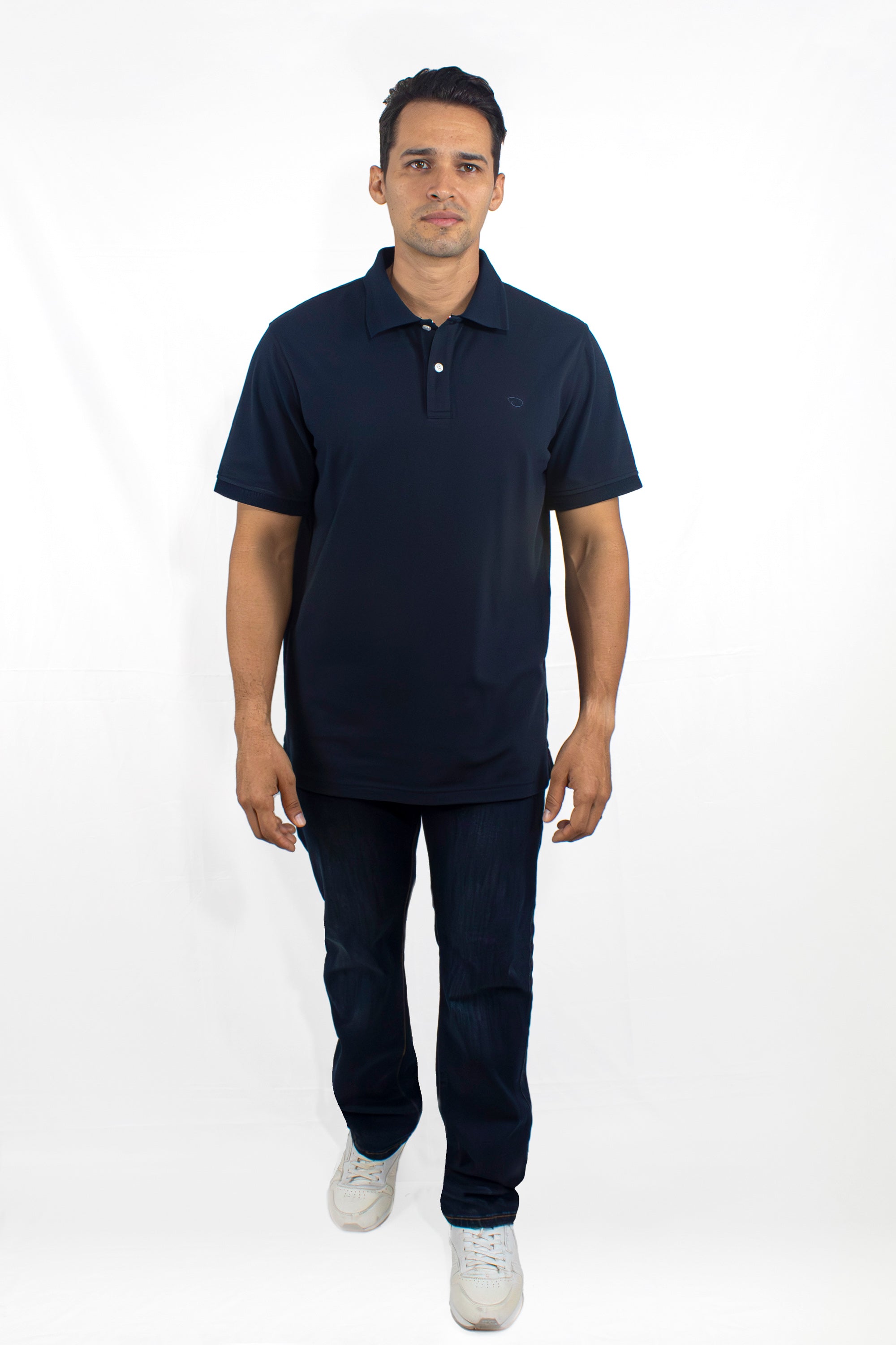 Poloshirt Oscar de La Renta Mangas Cortas Liso para Caballeros