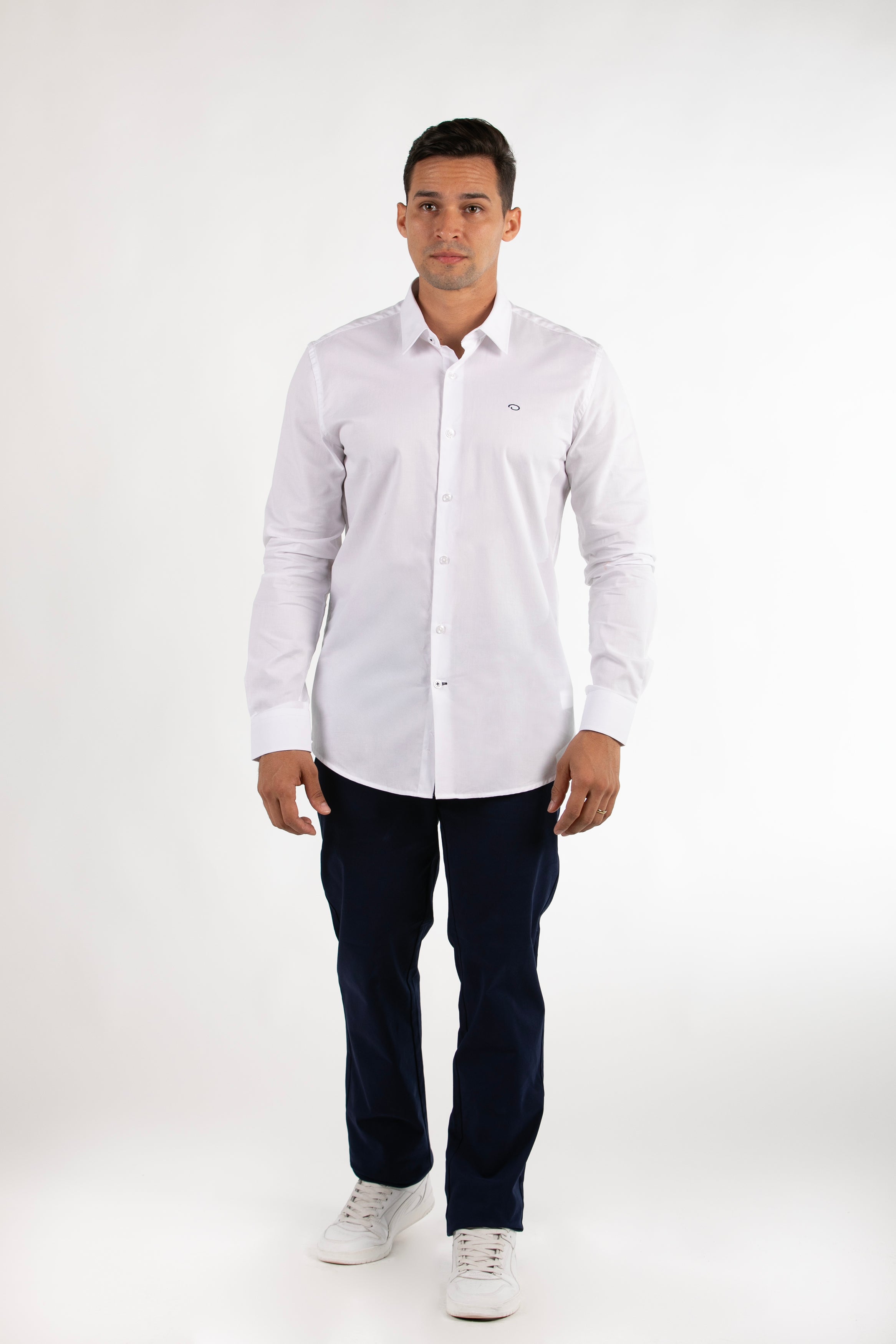 Camisa Oscar De La Renta Mangas Largas Cuadros Para Caballeros