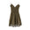 Vestido Bebe sin Mangas Liso Encaje Corto para Damas