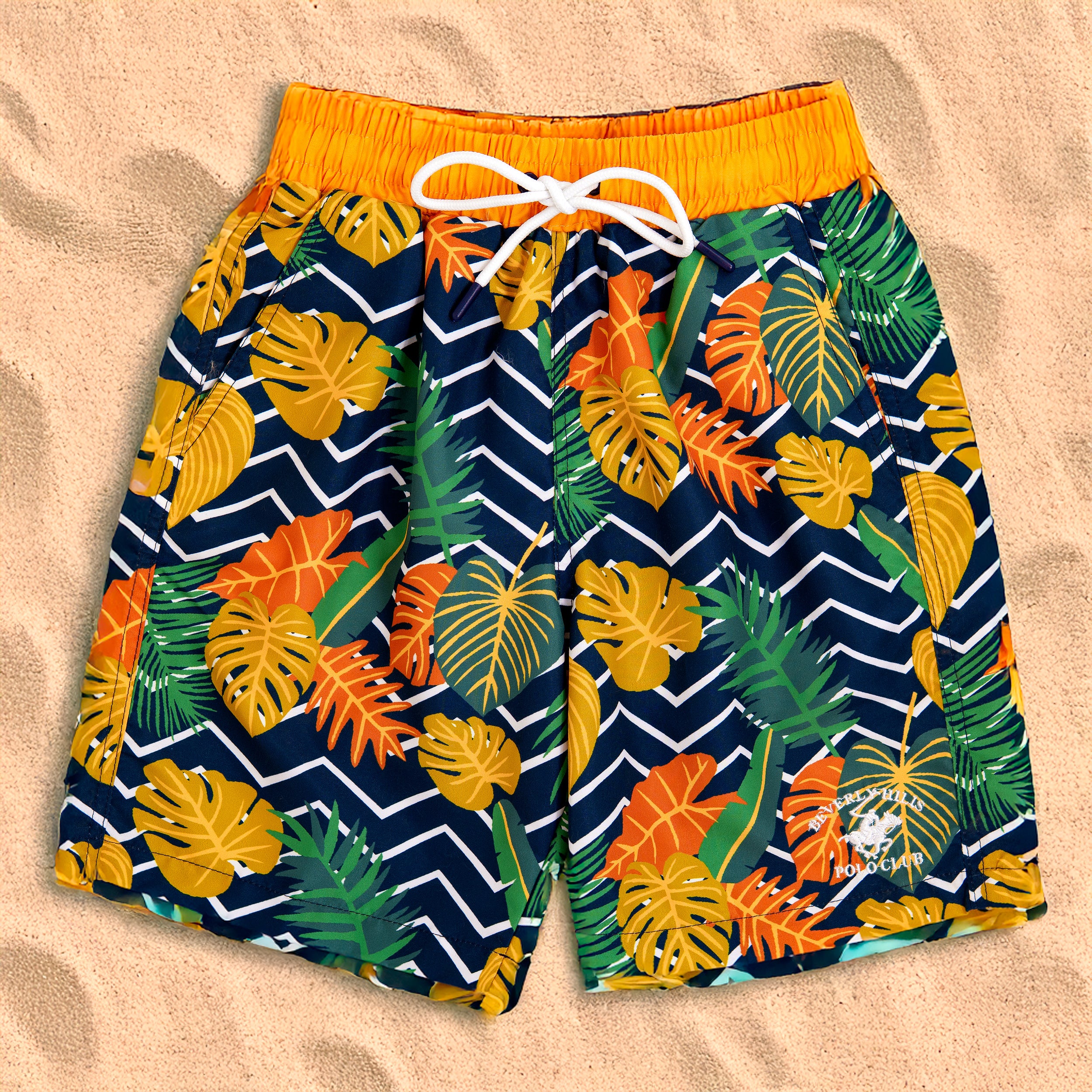 Traje de Baño Beverly Hills Liso Para Niños by Beverly Hills