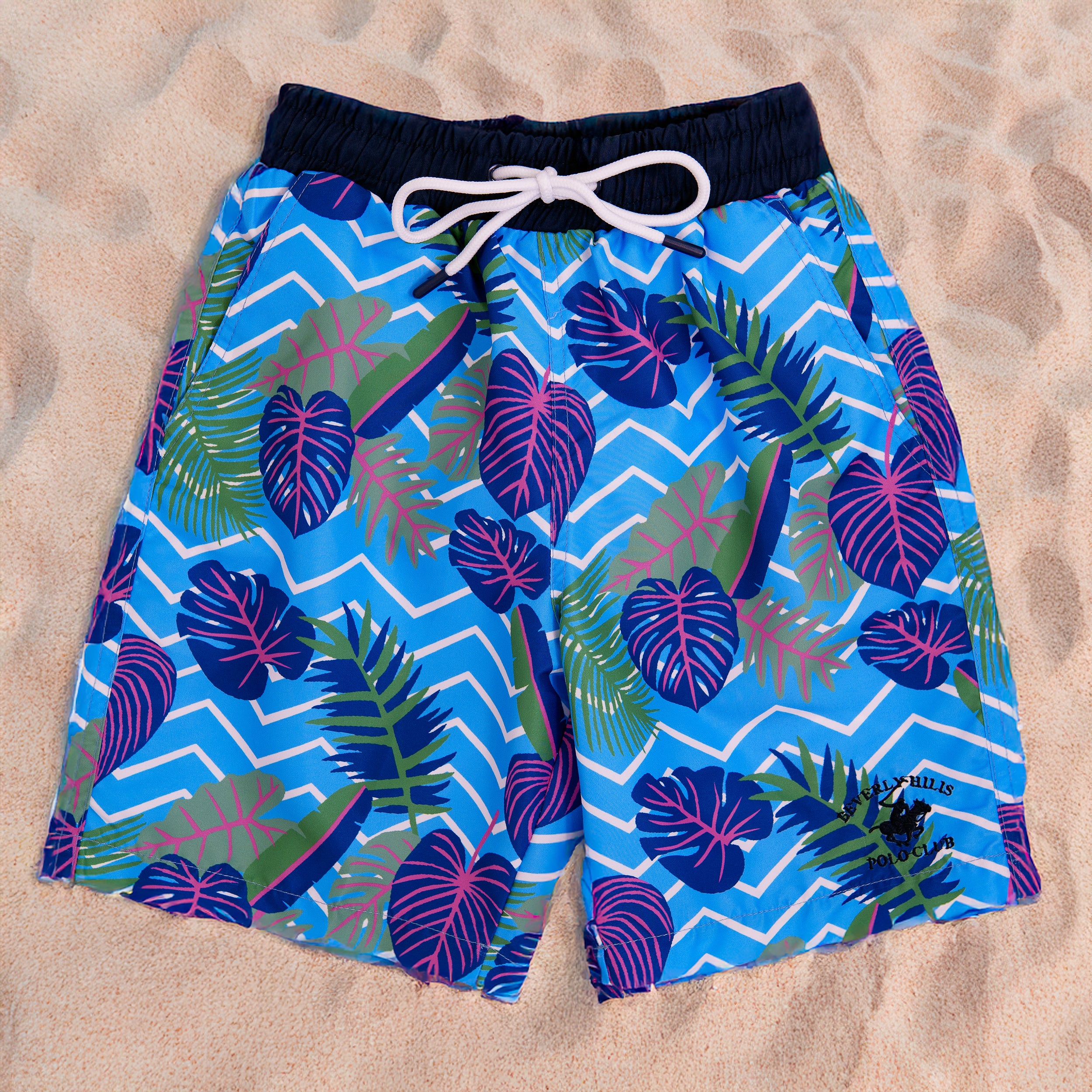 Traje de Baño Beverly Hills Liso Para Niños by Beverly Hills