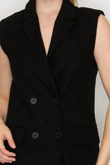 Chaqueta Blashe 4 Botones Lisa Para Damas