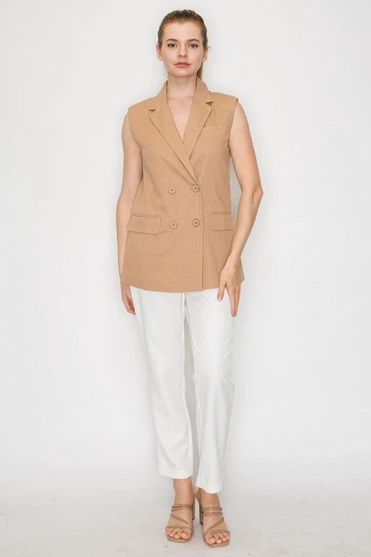 Chaqueta Blashe 4 Botones Lisa Para Damas by Blashe