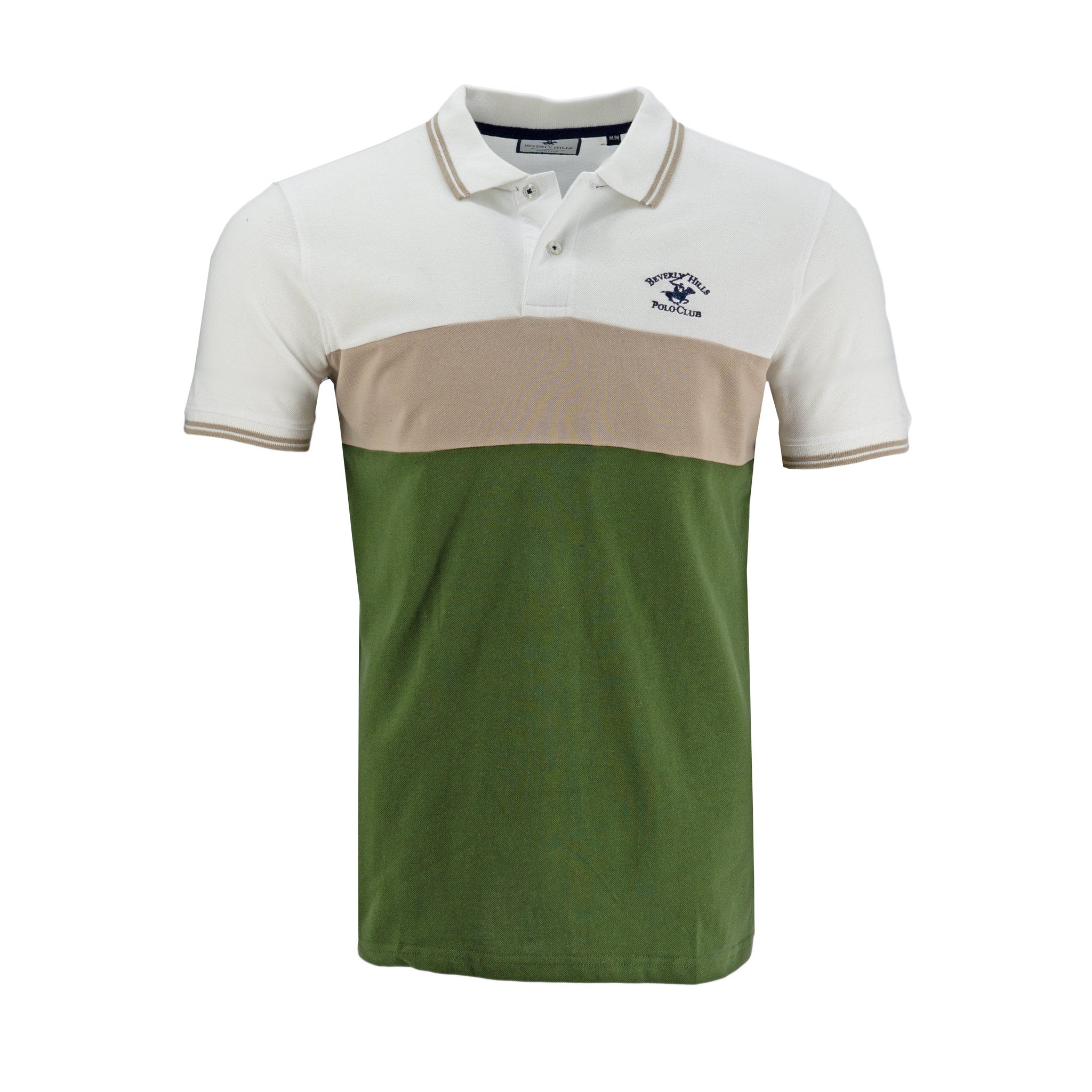 Poloshirt Beverly Hills Mangas Cortas Combinado Para Caballeros by Beverly Hills