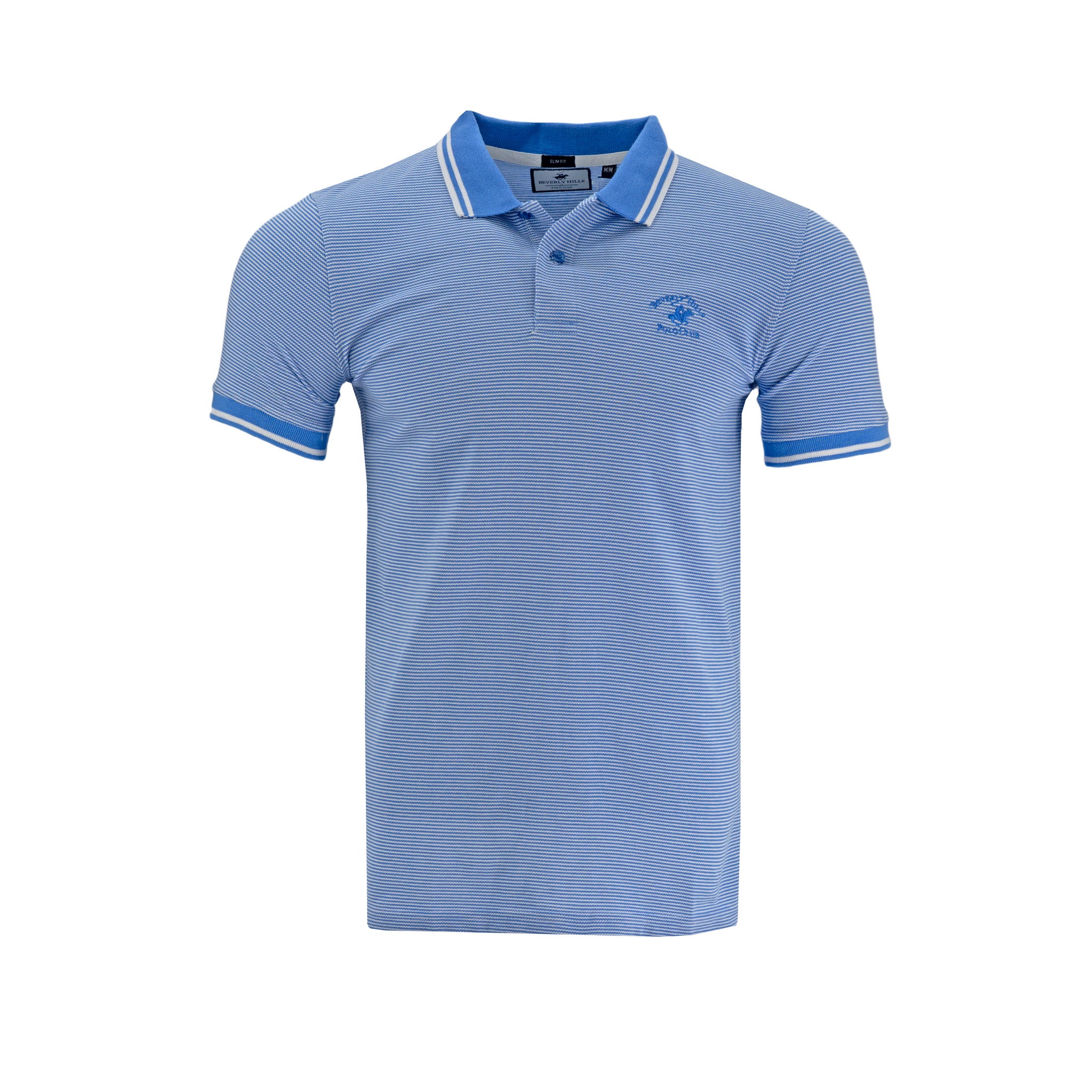 Poloshirt Beverly Hills Mangas Cortas Rayas Para Caballeros by Beverly Hills