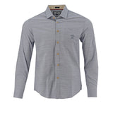 Camisa Beverly Hills Mangas Largas Lisa para Caballeros
