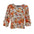 Top Badgley Mischka Mangas 3/4 Estampado Para Damas