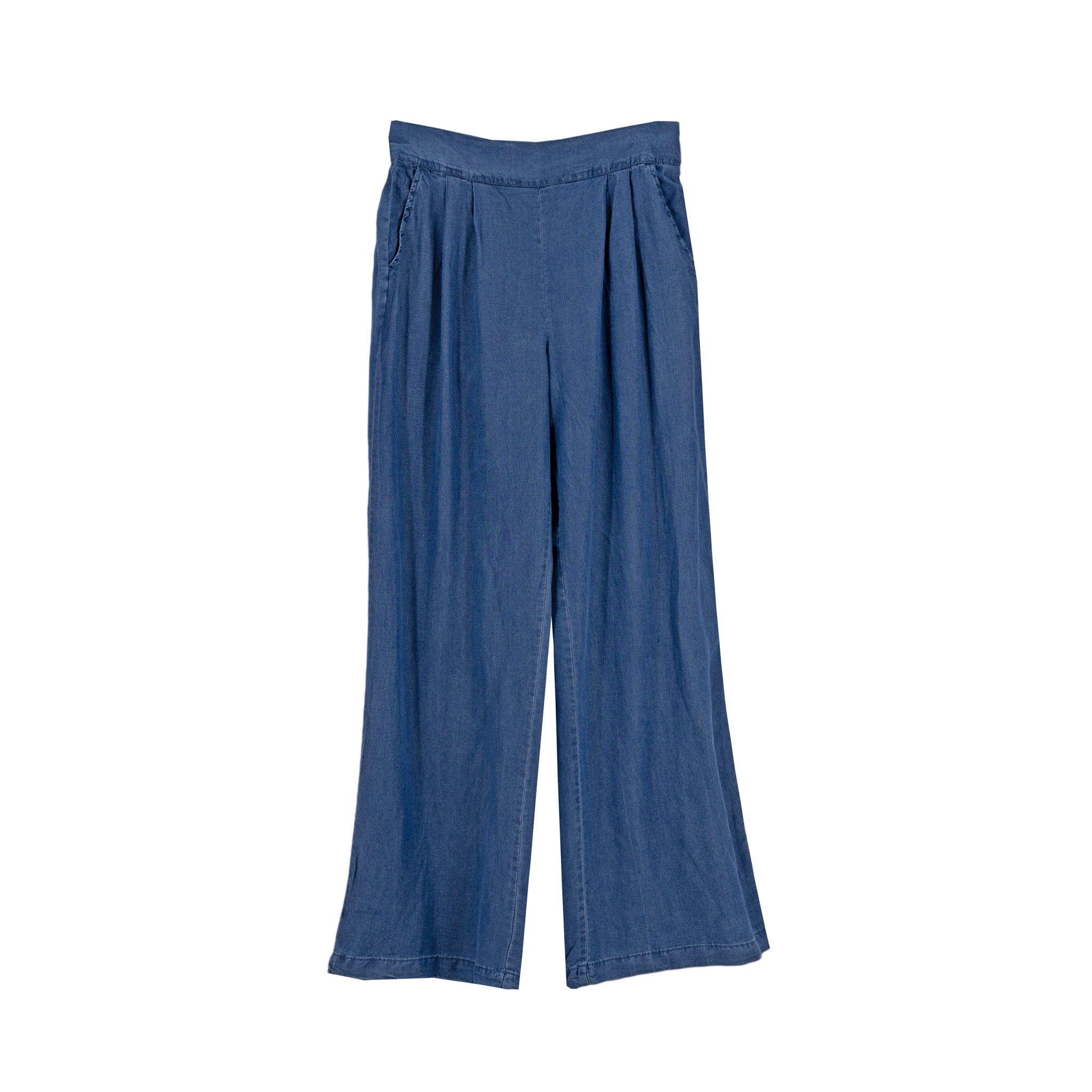 Pantalones Badgley Mischka Pierna Ancha para Damas – MEDIUM WASH