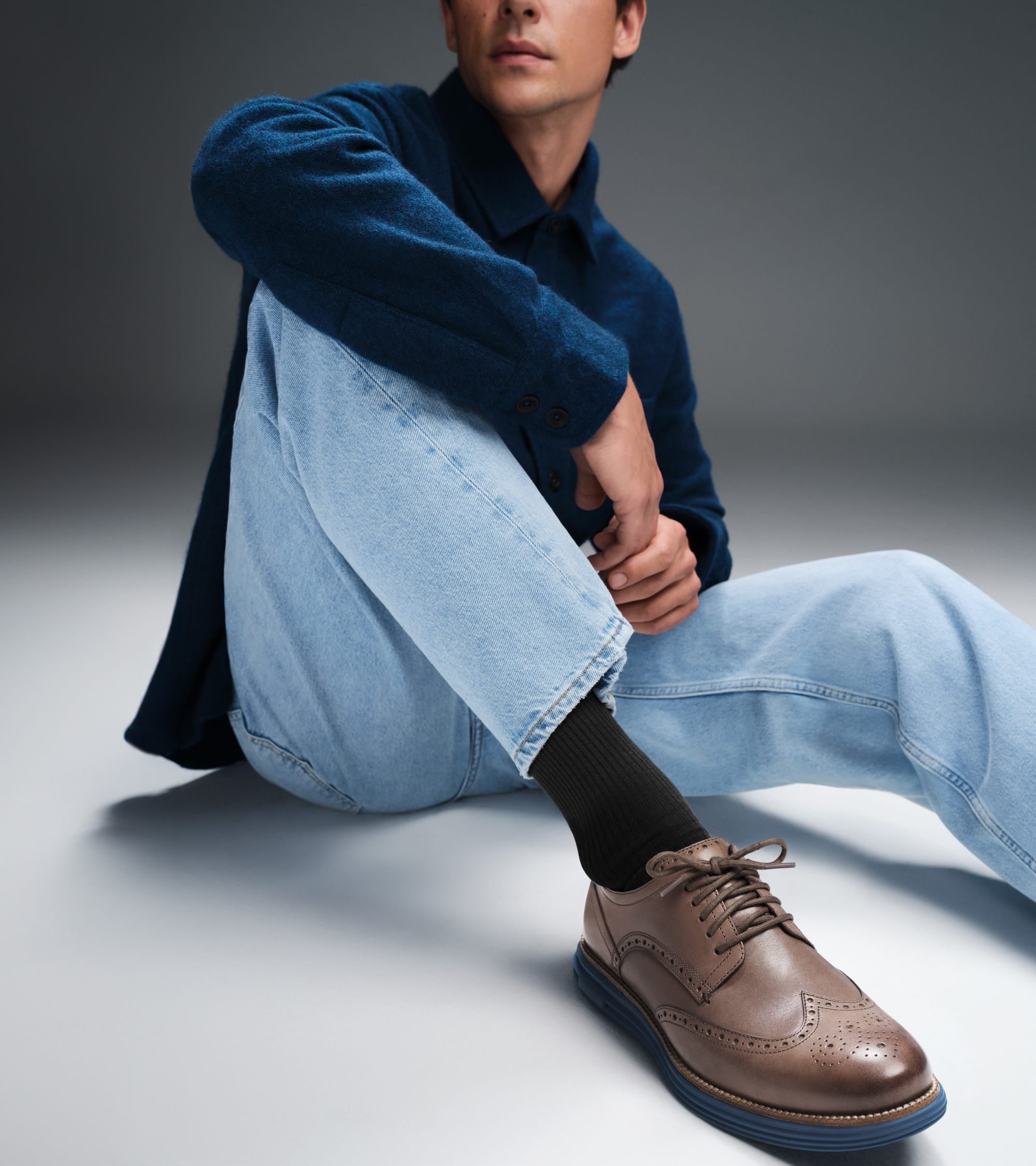 Zapatos Cole Haan Wingtip Ox Para Caballeros by Cole Haan