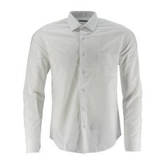 Camisa Dario Beltran Mangas Largas Lisa Aquamarine/Azul/Blanco para Caballeros