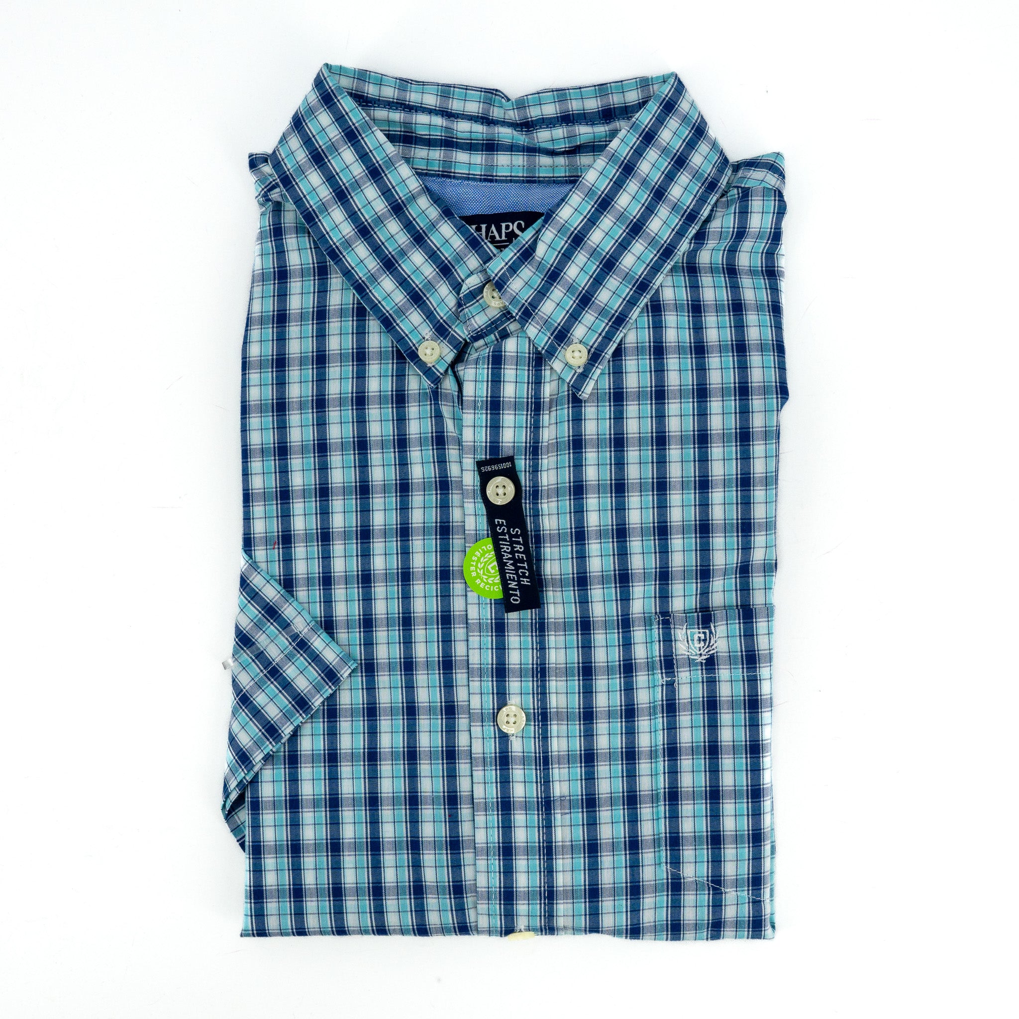 Camisa Chaps Mangas Cortas P/ Caballeros