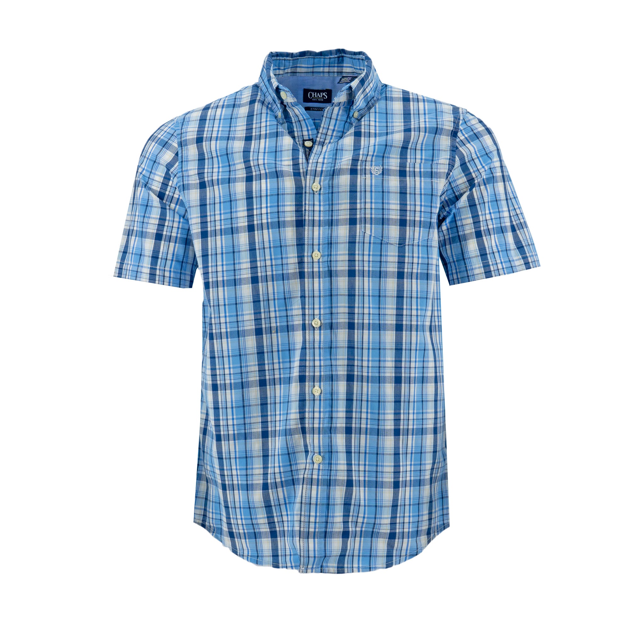 Camisa Chaps Mangas Cortas P/ Caballeros
