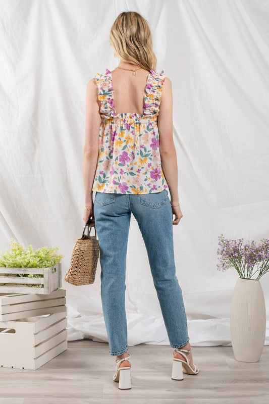 Blusa Blu Pepper Estampada P/ Damas by Blu Pepper