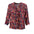 Blusa Marissa Olivia Mangas 3/4 Estampada P/ Damas