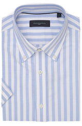 Camisa Carven Manga Corta Rayas para Caballeros