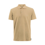 Poloshirt Carven Mangas Cortas Liso Camel para Caballeros CV-X31-101