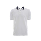 Poloshirt Carven Mangas Cortas Liso Blanco para Caballeros