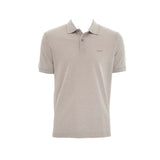 Poloshirt Carven Mangas Cortas Liso Piedra/Sage Green para Caballeros