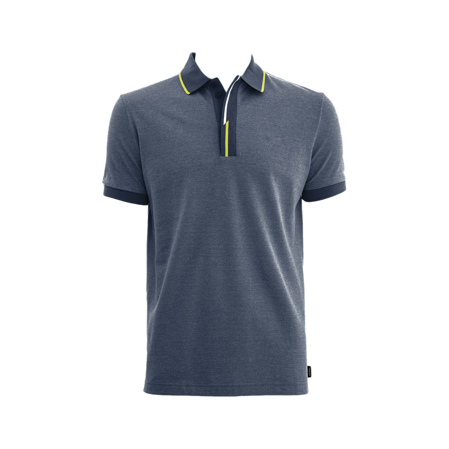 Poloshirt Carven Mangas Cortas Liso para Caballeros – DK.NAVY