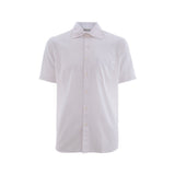 Camisa Carven Mangas Cortas Lisa para Caballeros