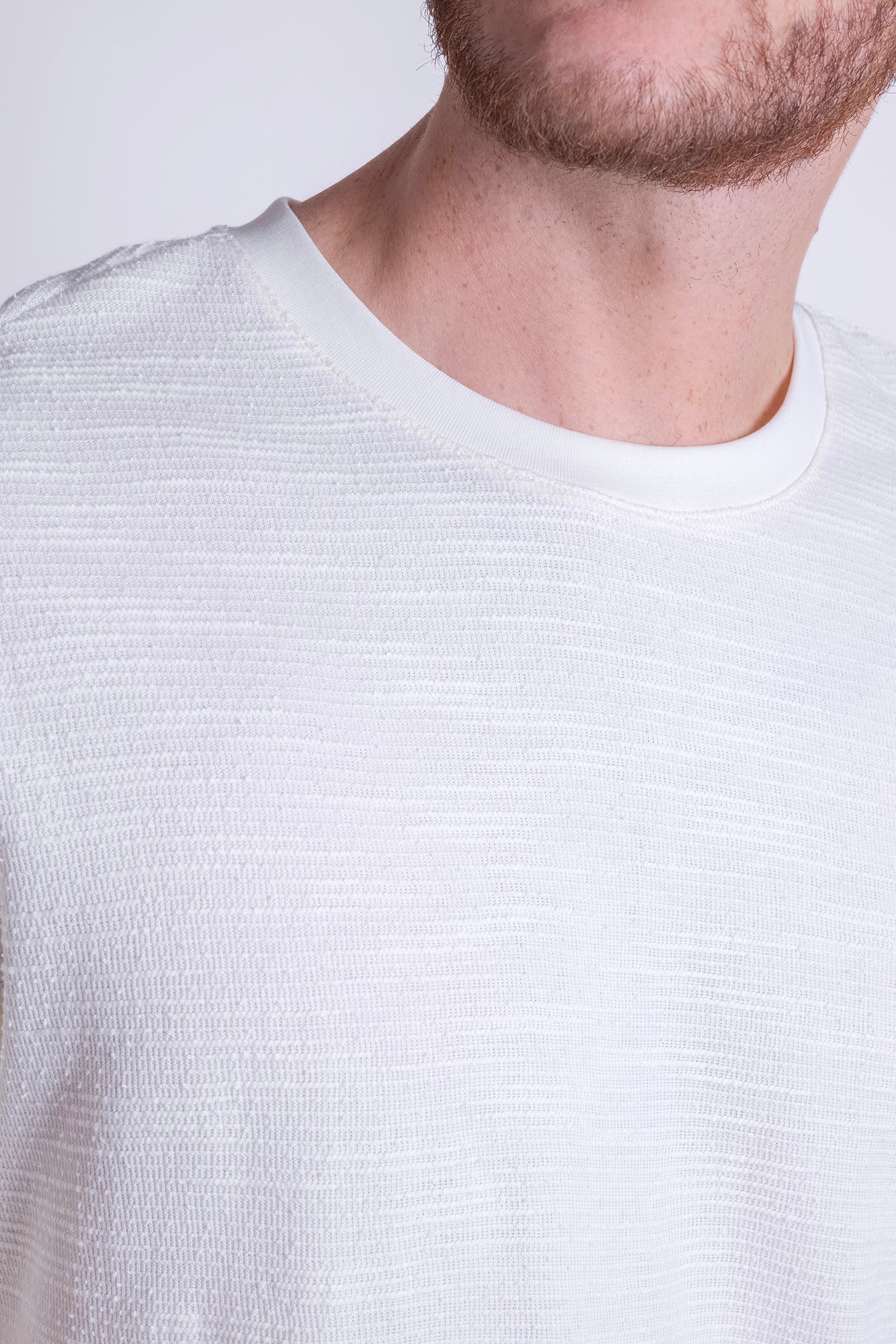 Camiseta Carven Mangas Cortas Corrugada para Caballeros